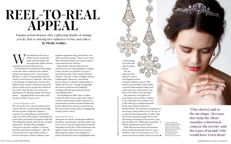 The Three Graces Featured In Rapaport Magazine