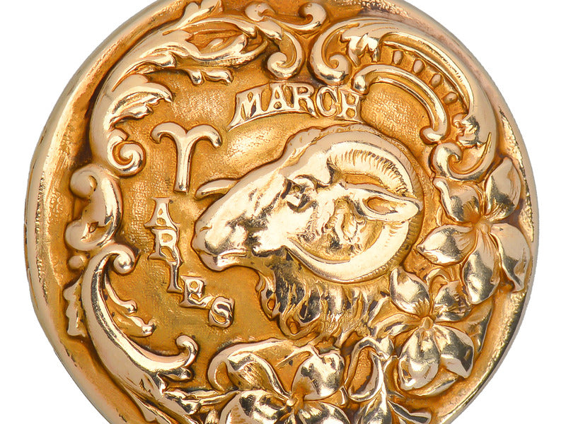 Sloan & Co. Aries Zodiac Locket