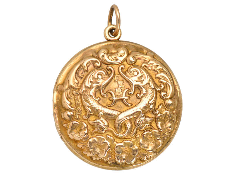 Sloan & Co. Zodiac Pisces Locket