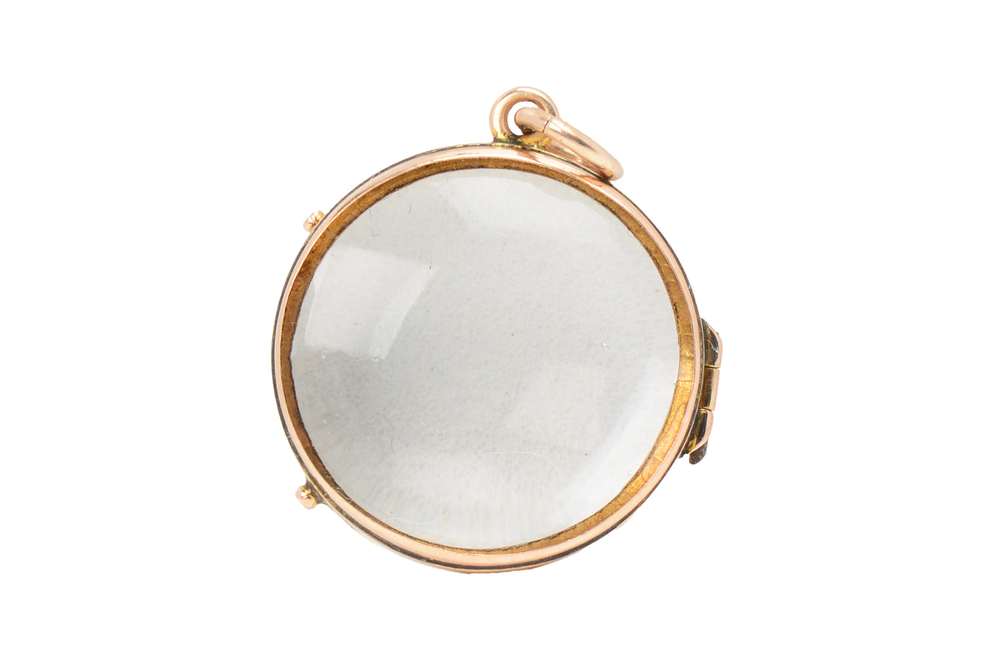 Finders Keepers - Gold Double Sided Glass Locket