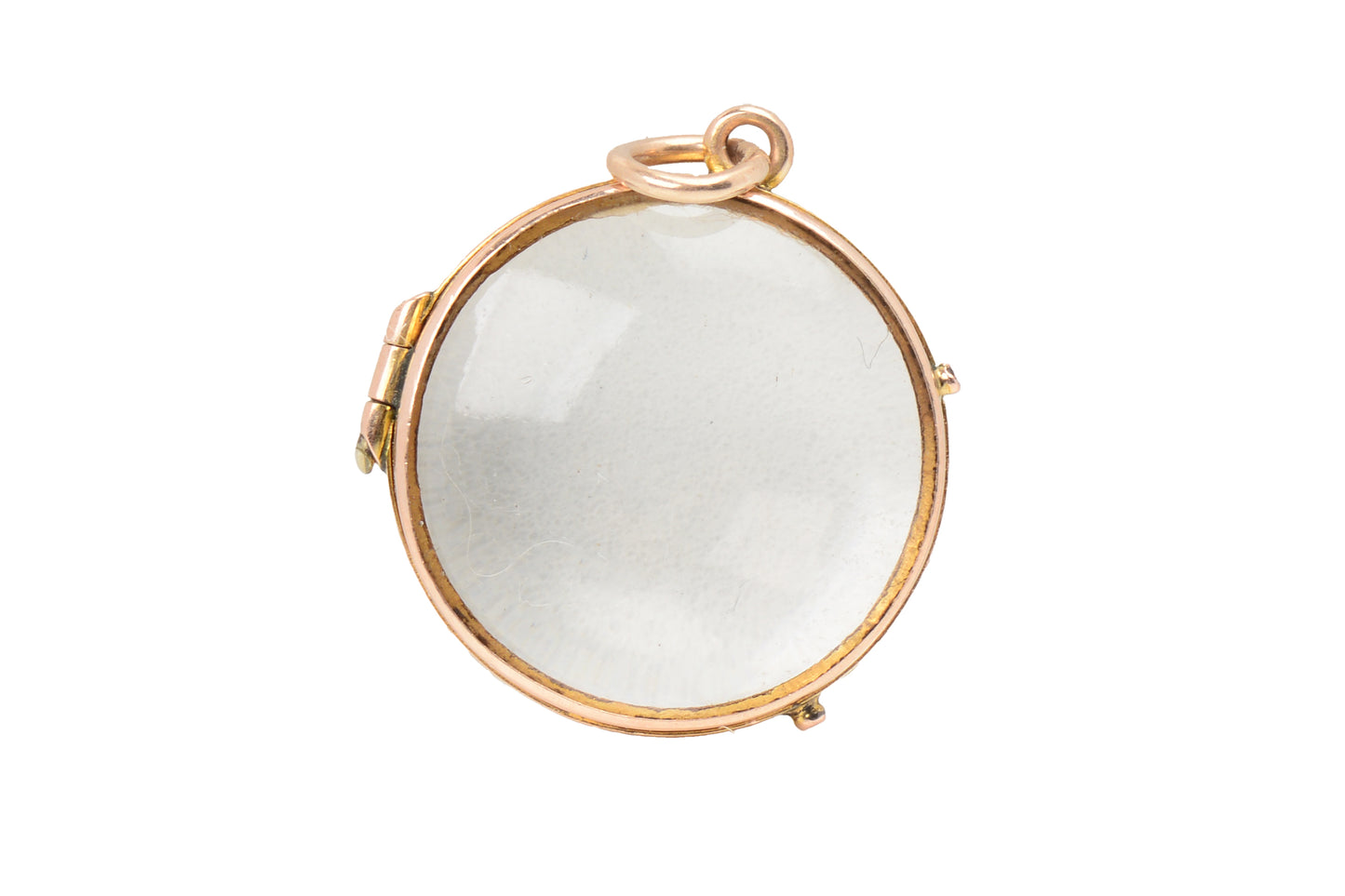 Finders Keepers - Gold Double Sided Glass Locket