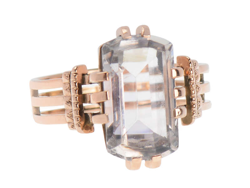 Prediction - Antique Rock Crystal Ring