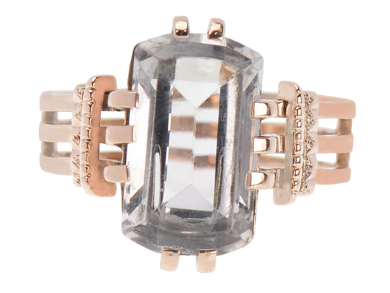 Prediction - Antique Rock Crystal Ring