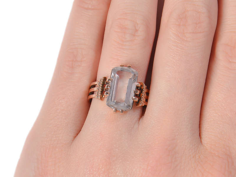 
                      
                        Prediction - Antique Rock Crystal Ring
                      
                    